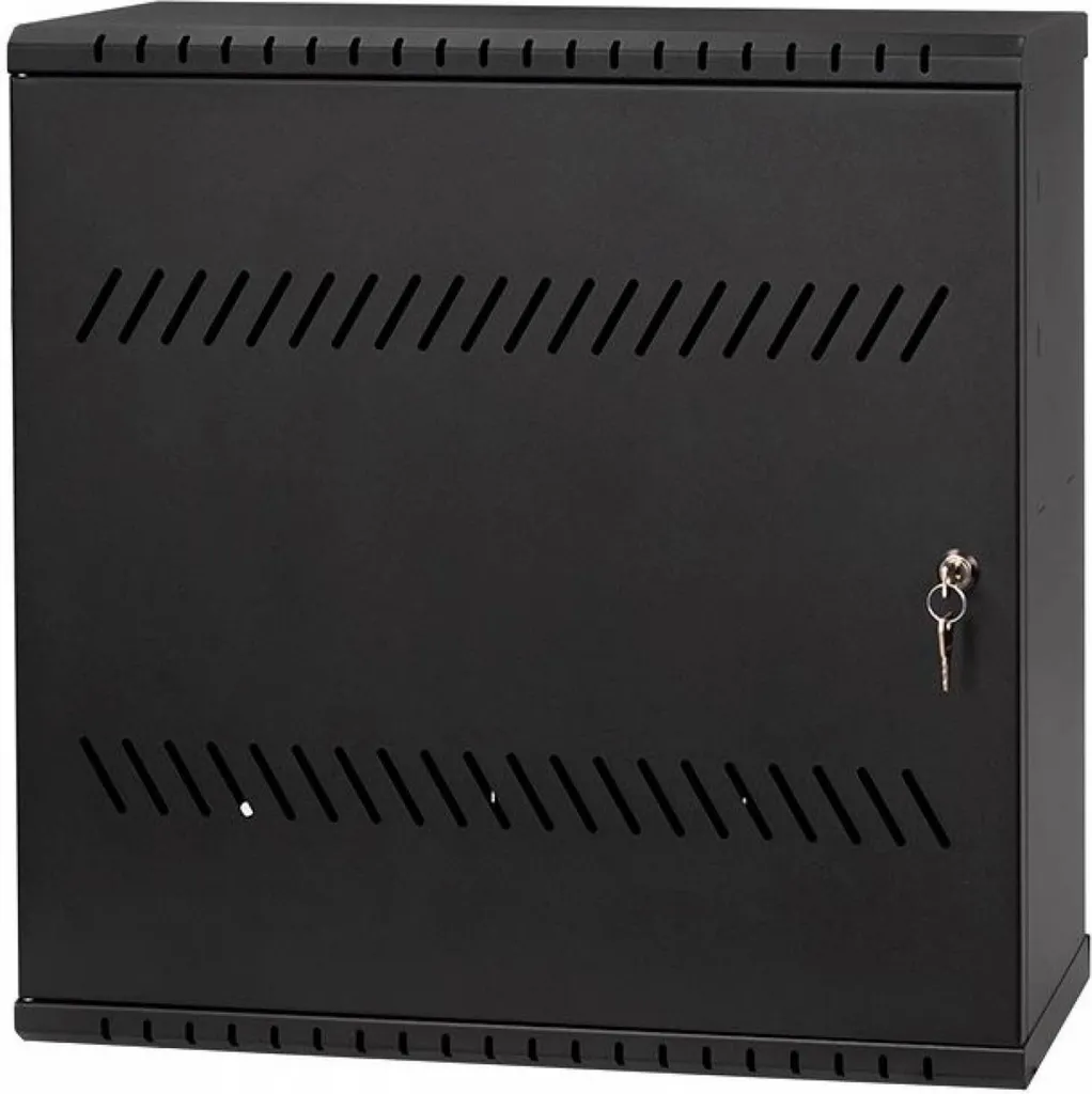 Armoire Rack 19 pouces 3U 4U Noir 180mm - Boîtier Mural pour Serveur