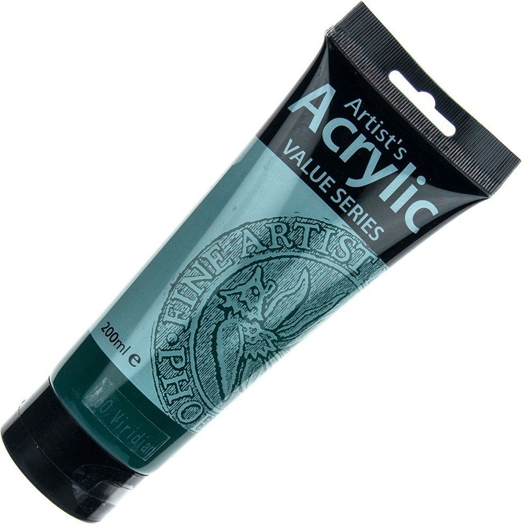 PHOENIX - Acrylfarbe - 560 Viridian - Chromgrün 200 ml