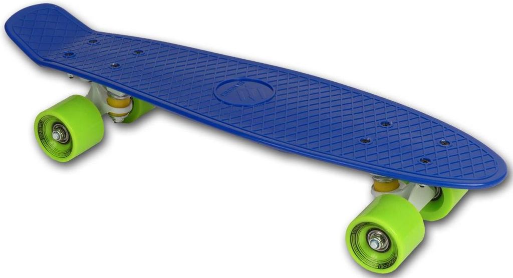 Enero 22″ plastový skateboard Blue - Ľahká cruiser doska Obrázok produktu 