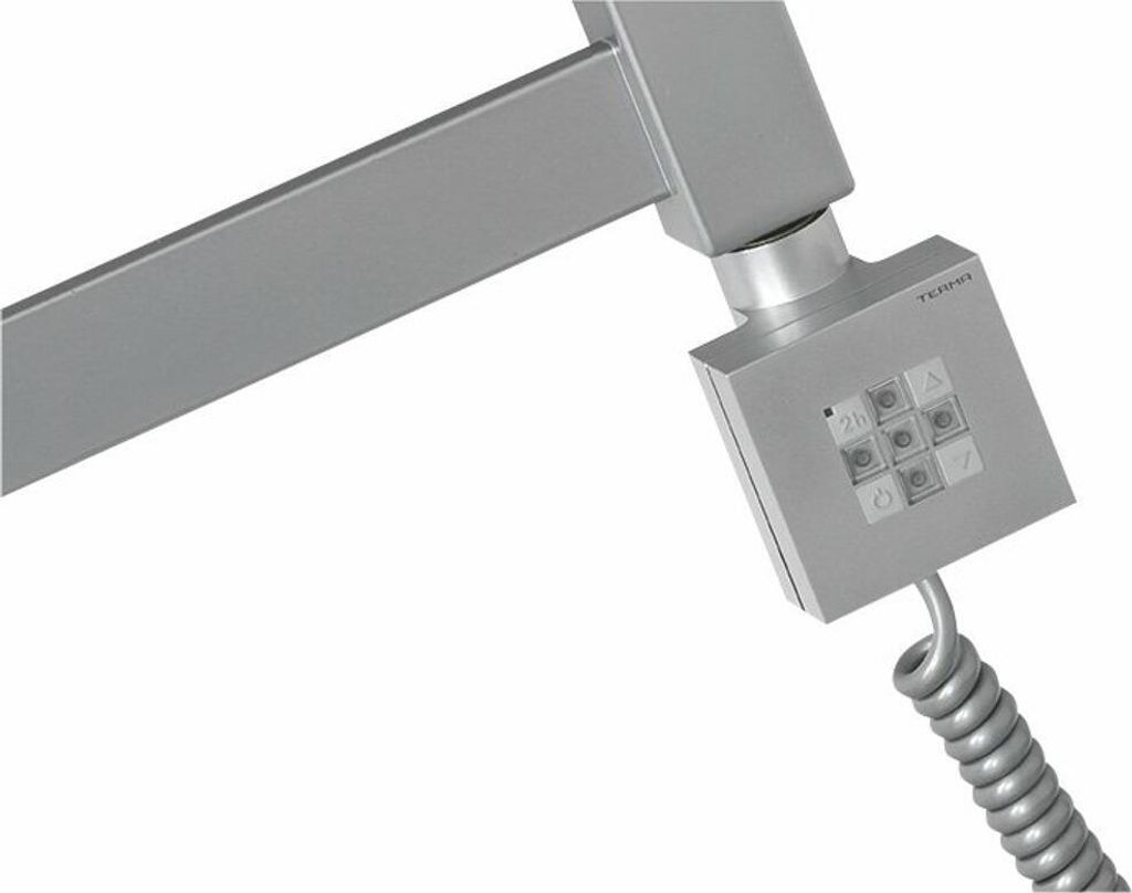 KTX E-Patrone mit Thermostat, 600 W, Silber