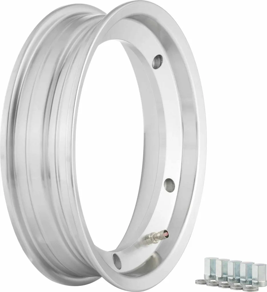 Jante en aluminium SIP 10 pouces Tubeless déport 2,5mm haute qualité