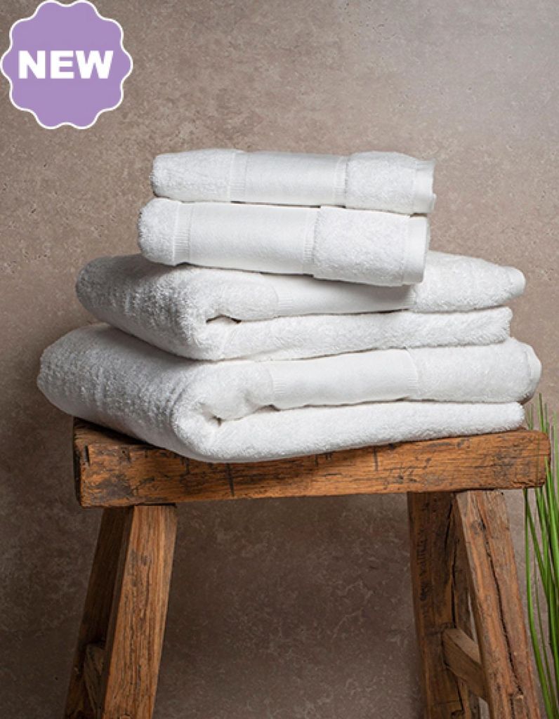 Towel City TC506 | Organic Bath Sheet Badehandtuch - Farbe: White - Größe: 100 x 150 cm