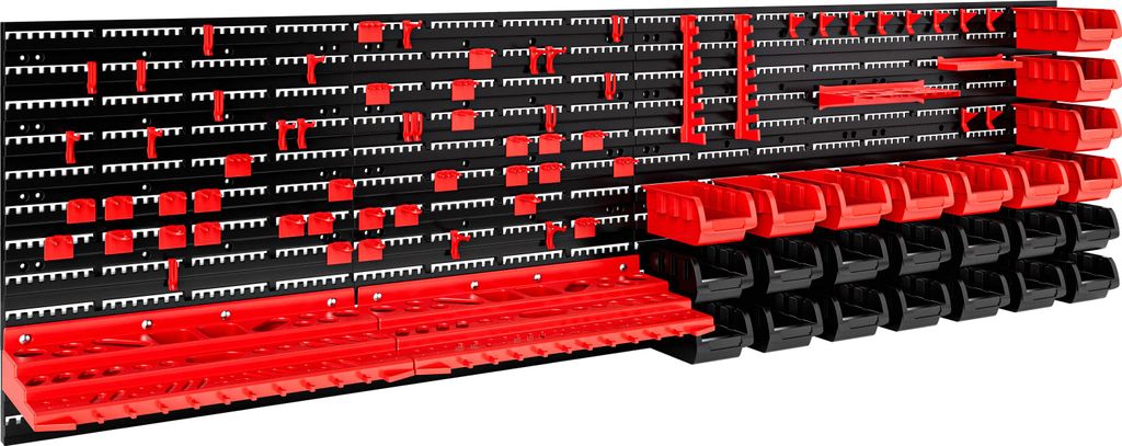 MONZANA® Panneaux muraux pour outils avec 68 supports et 28 Image du produit 