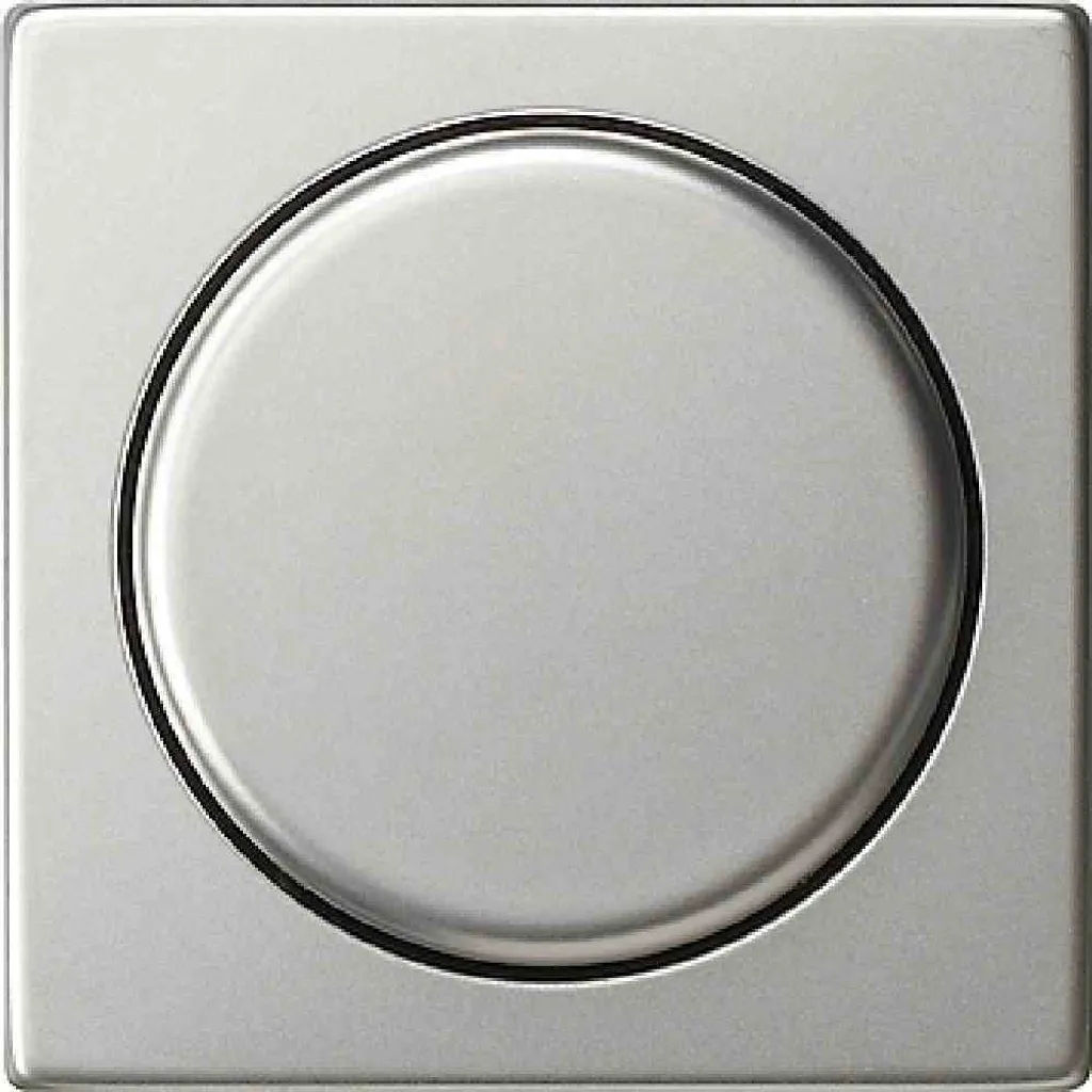 Remplacer Bouton Variateur Gira : Cache 0650600 eds Acier pour Rénovation