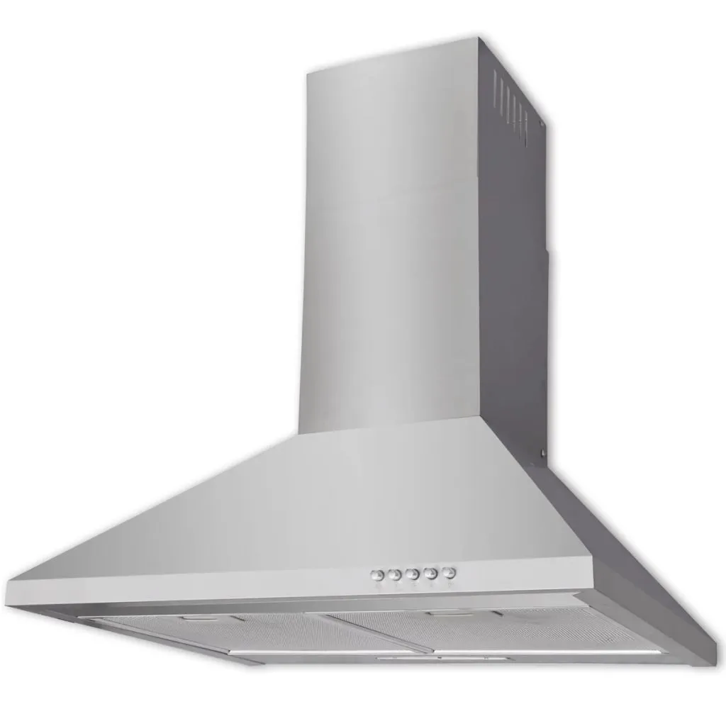 Hotte aspirante pour petite cuisine 60 cm - Évacuation vapeur inox VidaXL