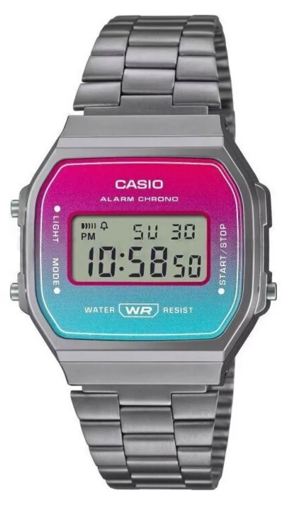 Montre Rétro Casio A168WERB-2AEF - L'accessoire Idéal pour Look Urbain