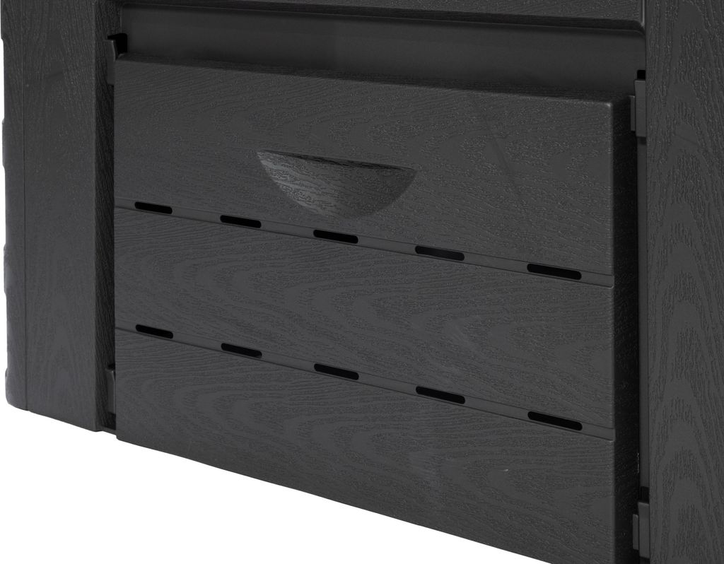 Remaplan Thermoquick Schnellkomposter Holz Black-Line 400 Immagine del prodotto 