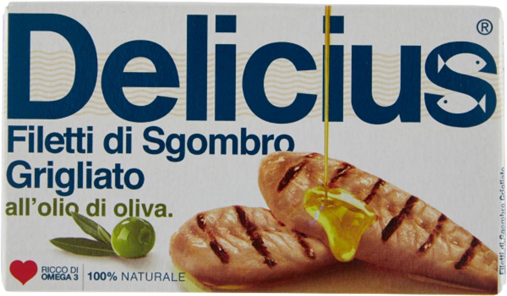 Filety z makreli w oliwie 85 g Delicius Zdjęcie produktu 