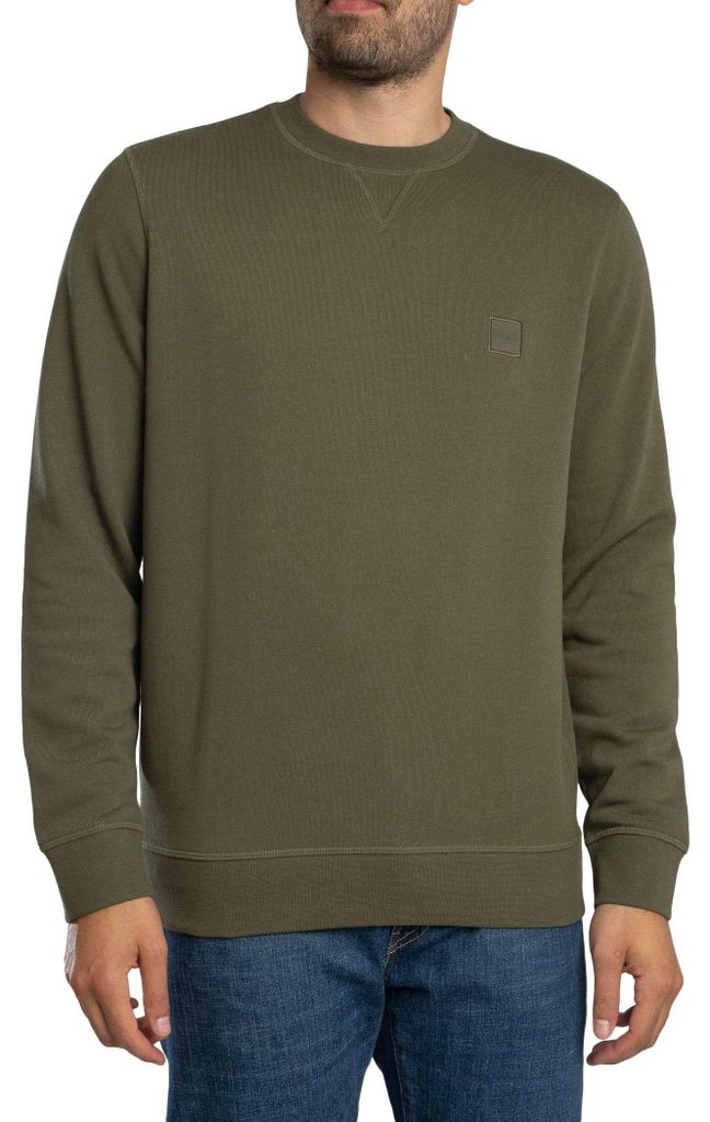 BOSS Westart Sweatshirt, Grün 3XL