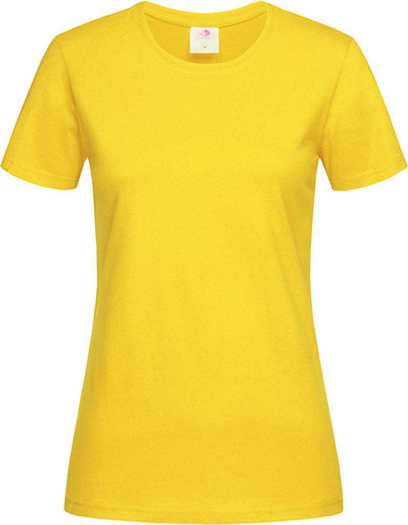 Stedman ST2600 | Classic Ladies Damen T-Shirt - Farbe: Yellow - Größe: L