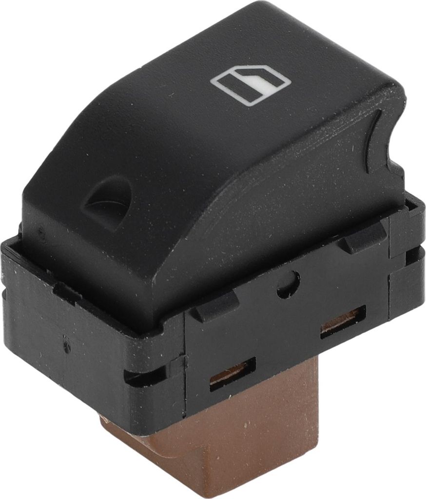 Auto-Power-Fensterschalter Nr. 5Z0959856 für die hintere Beifahrerseite für Volkswagen Polo 9N Fox 5Z1 Schwarz