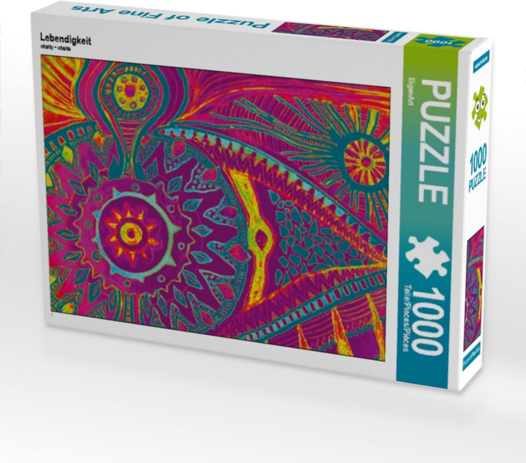 CALVENDO Puzzle Lebendigkeit | 1000 Teile Lege-Größe 64x48cm Foto-Puzzle für glückliche Stunden