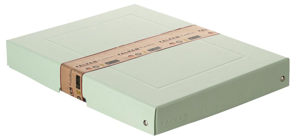 Falken Aufbewahrungsbox PURE Box Pastell 22001904 A4 40mm Produktbild 