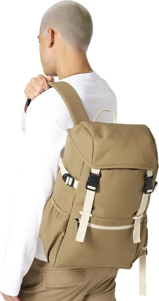 Sac à dos urbain éco-responsable 18 litres Bagbase Ramble PC8070 Sable