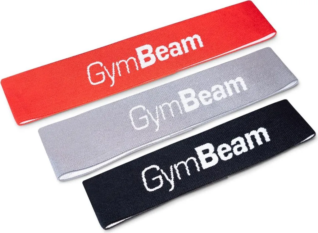 Élastiques de fitness pour gym à domicile GymBeam lot 20 x 2,8 g léger