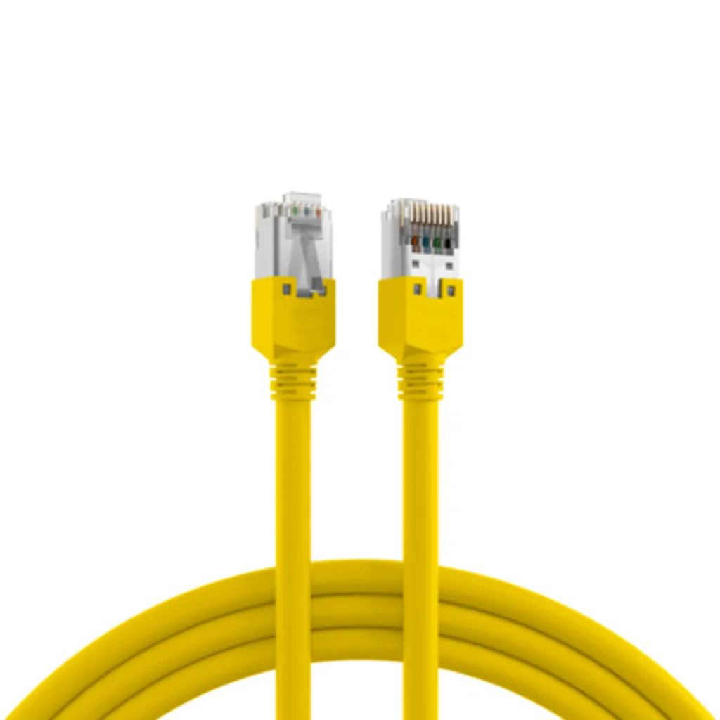 Cavo Ethernet Giallo 2m EFB K8015.2 Cat.5e SF/UTP Professionale