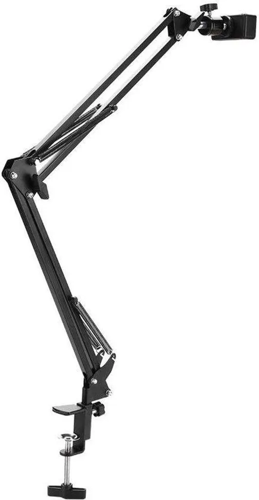 Support smartphone col de cygne flexible avec bras articulé rotatif