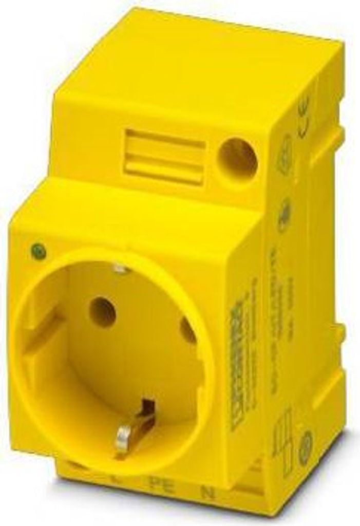 Phoenix Contact 1068028, Gelb, 250 V, 16 A, -20 - 60 °C, 45 Produktbild 