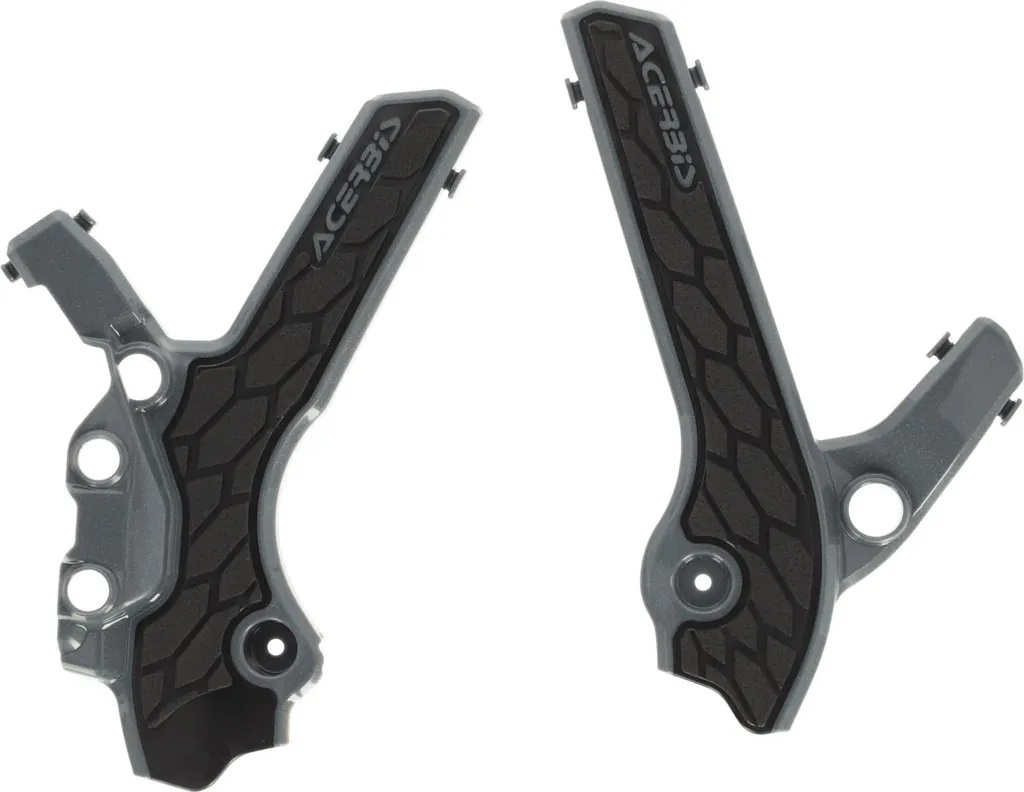 ACERBIS X-Grip Protecteur de cadre gris/noir pour SUZUKI RMZ 250/450
