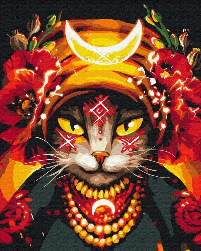 Malen nach Zahlen – Molfarka-Katze 40 x 50 cm – Twoje Hobby