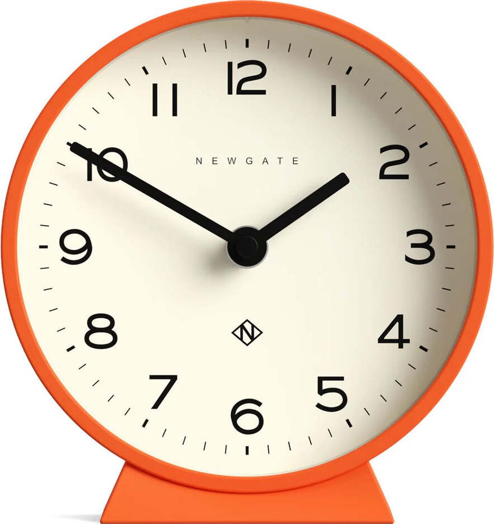 Newgate M Mantel Echo – Kaminuhr – Orange Produktbild 