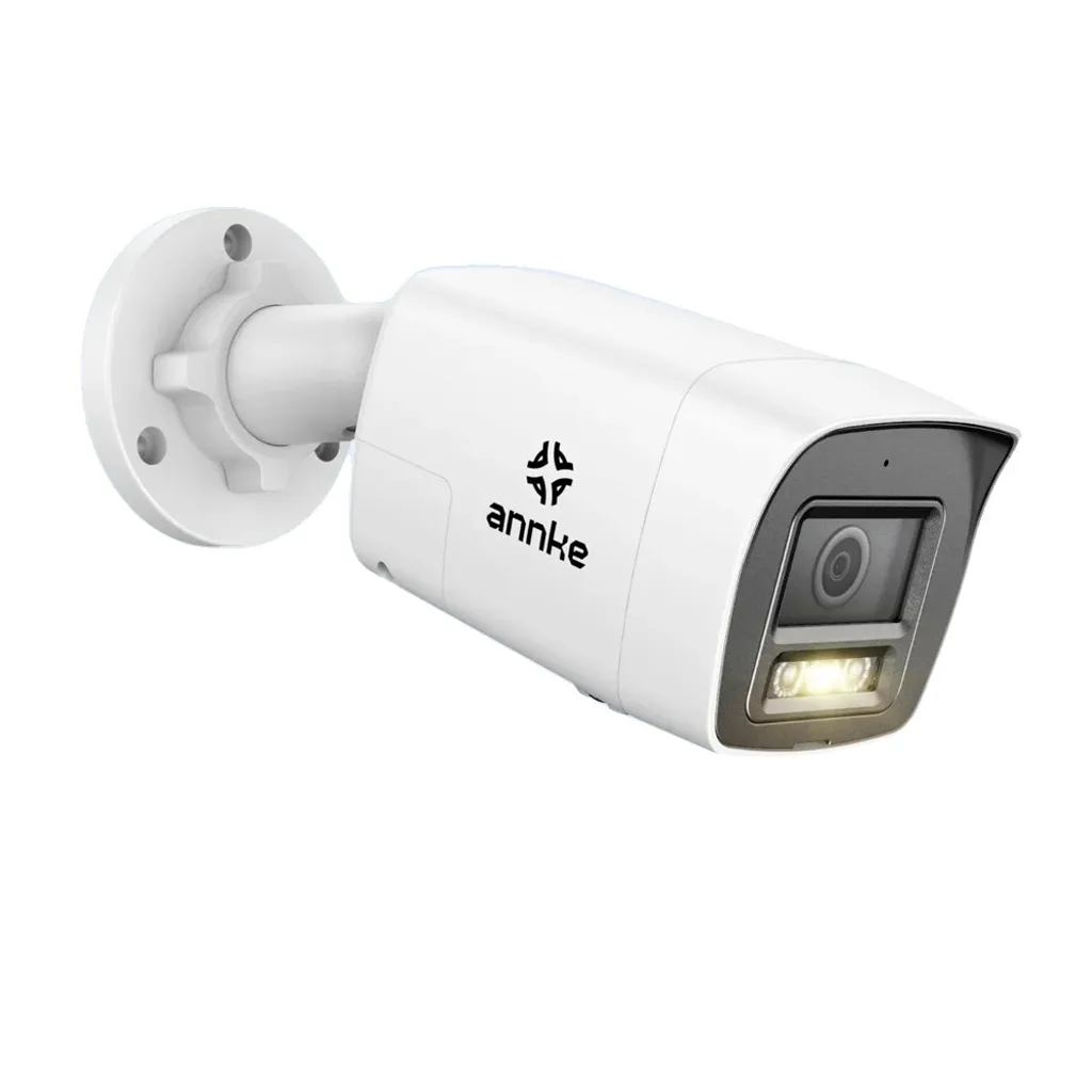 Caméra réseau intelligente Dual-Light Bullet 4K avec audio bidirectionnel