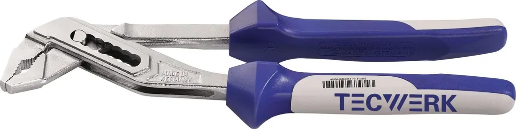 Pince multiprise chromée 250 mm avec poignées ergonomiques confortables