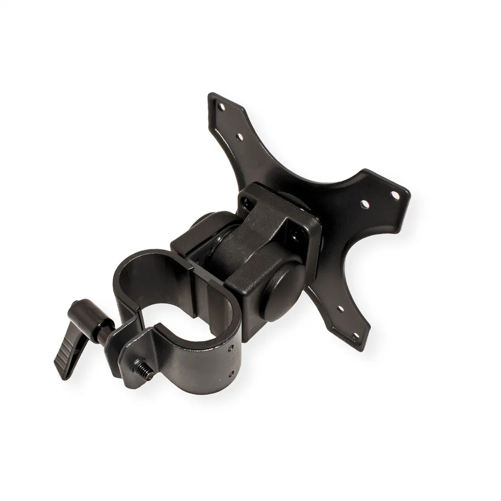Bras Triple Écran Robuste 3x8kg Noir avec Montage Table Stable VALUE