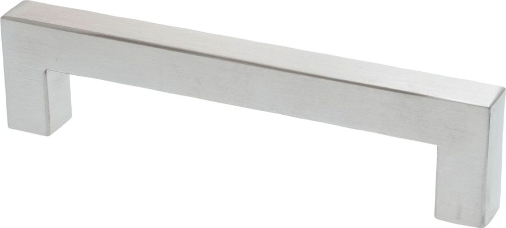Möbelgriff BA 128mm Küchengriff Edelstahl gebürstet Produktbild 