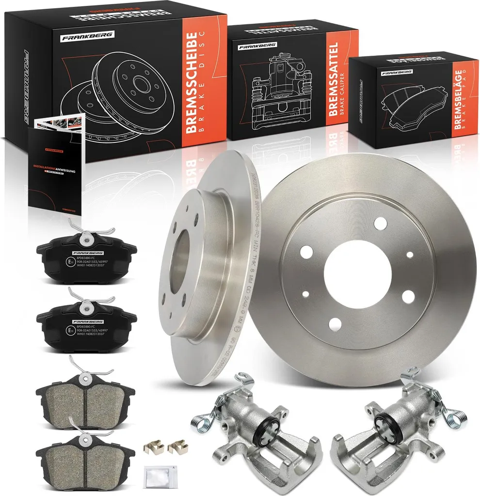 Kit freinage arrière complet avec étriers disques et plaquettes pour 454