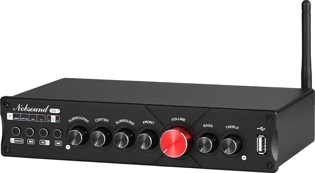 Récepteur Bluetooth pour Salon et Bureau, Ampli 50W sans fil Universel