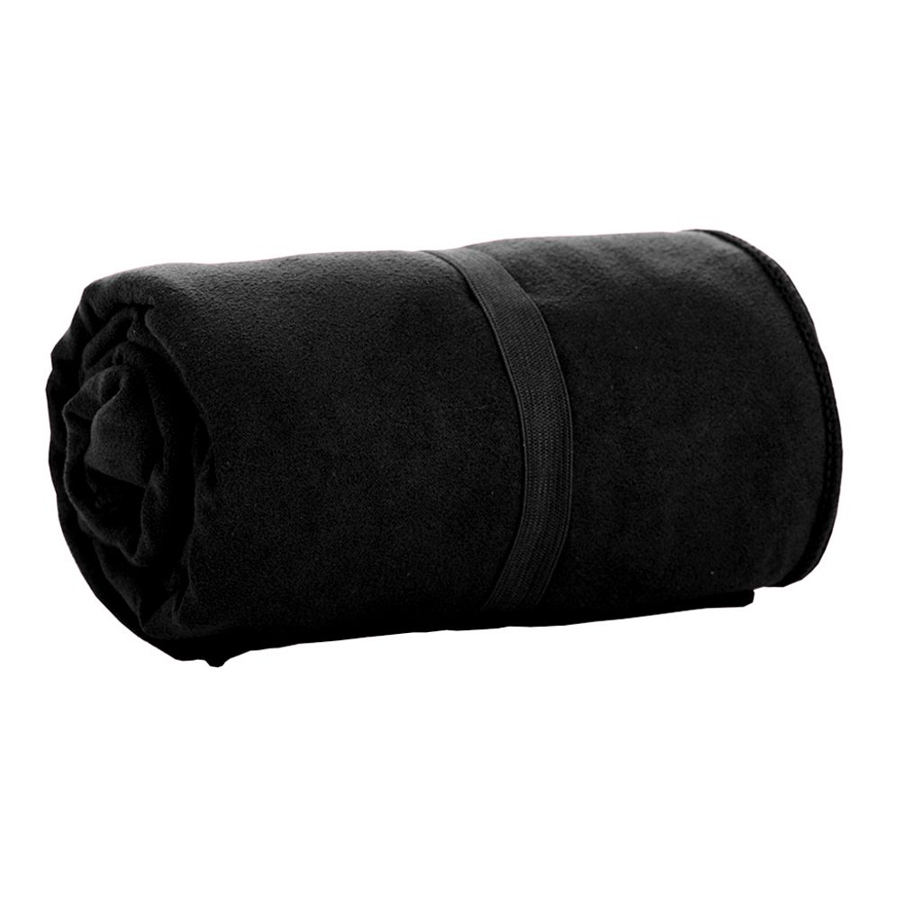 SOLS Atoll Mikrofaser-Handtuch PC2174 (50 x 100 cm) (Schwarz)