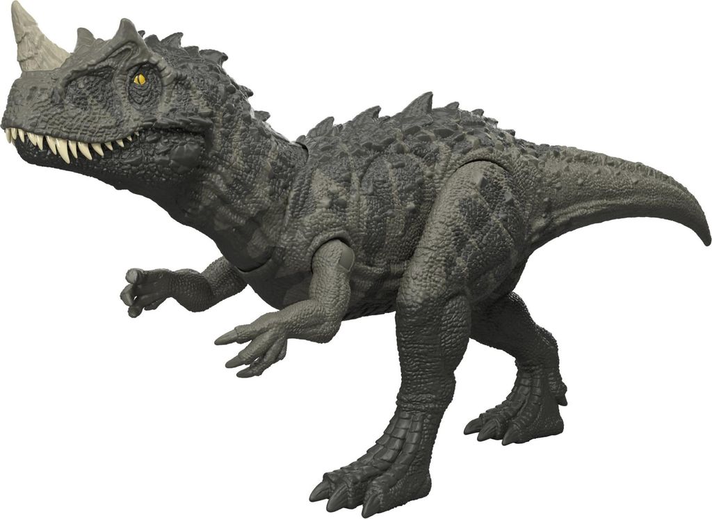 Mattel Dinosaurier Spielzeug Jurassic World Wild Roar Ceratosaurus