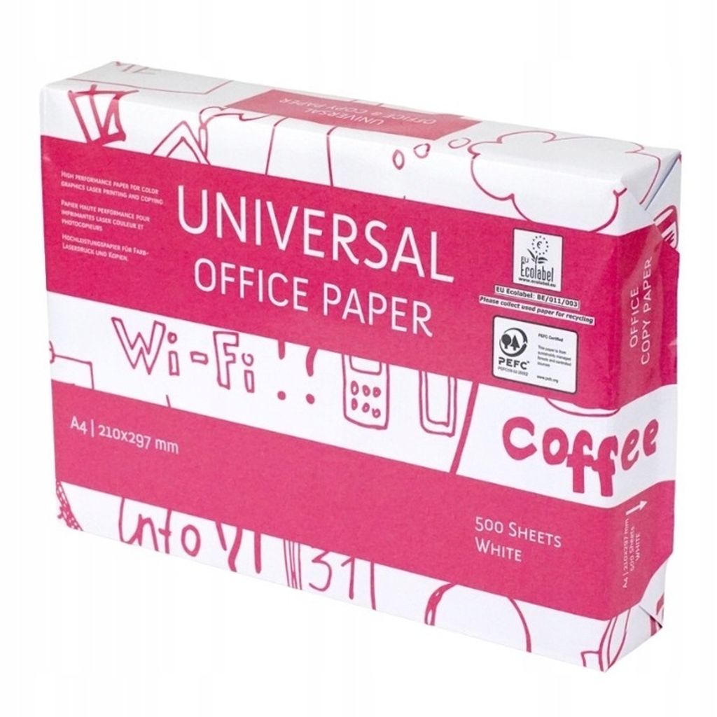 Fotokopierpapier A4 Weiß 80g für Drucker Papier ksero