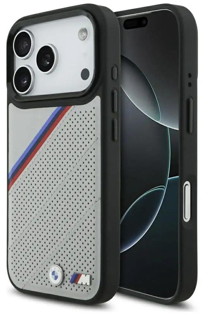 Etui Bmw M Tricolor Metal Logo Magsafe Do Iphone 17 Pro - Zdjęcie produktu 