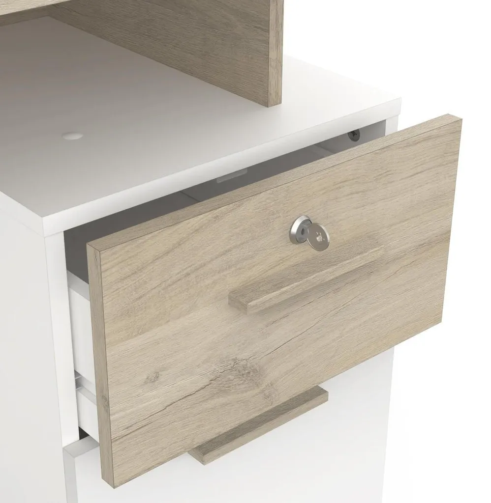 Bureau Double Caisson Platon : Solution Rangement pour Bureau Ordonné - 7