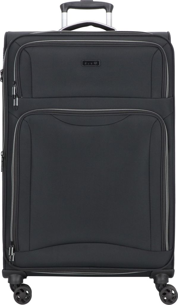 d&n Travel Line 9204 4 Rollen Trolley L 76 cm mit Dehnfalte Produktbild 