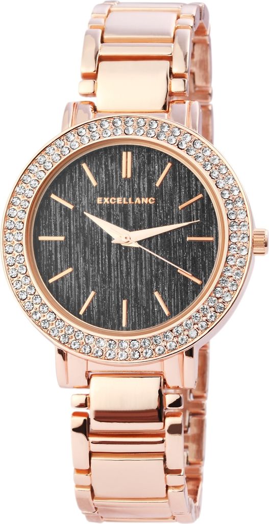 Excellanc Damenuhr mit Metallarmband