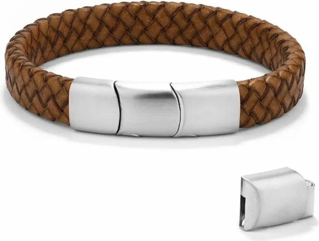Bracelet Homme Radiant RH000291 Brun : Le Cadeau Idéal pour un Style Chic