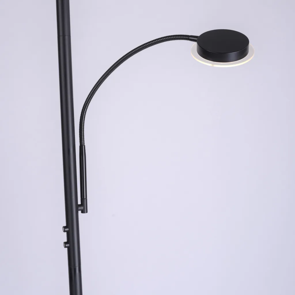 Lampadaire LED pour coin lecture, intensité variable et tête inclinable - 5