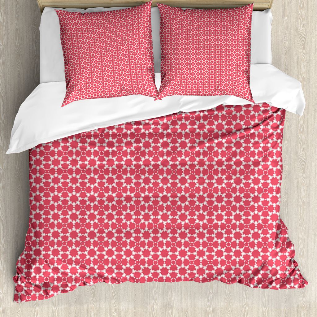 ABAKUHAUS Naher Osten Bettbezug Set für Einzelbetten, Einfarbig, Milbensicher Allergiker geeignet mit Kissenbezug, 200 cm x 200 cm - 80 x 80 cm, D...