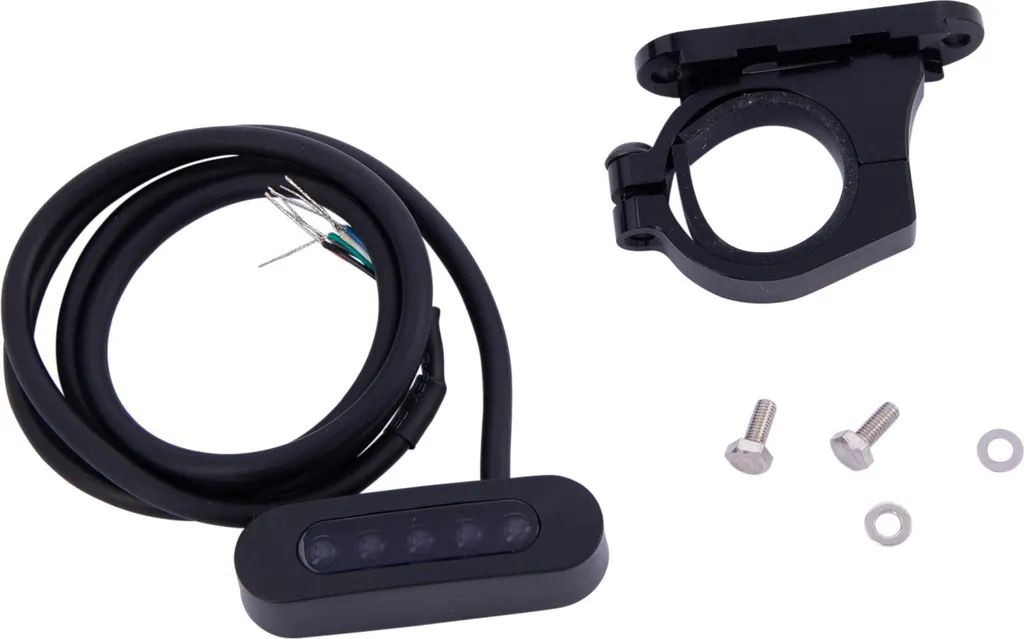 Boîtier DAYTONA Alpha Témoins Lumineux Universels Moto Noir Mat
