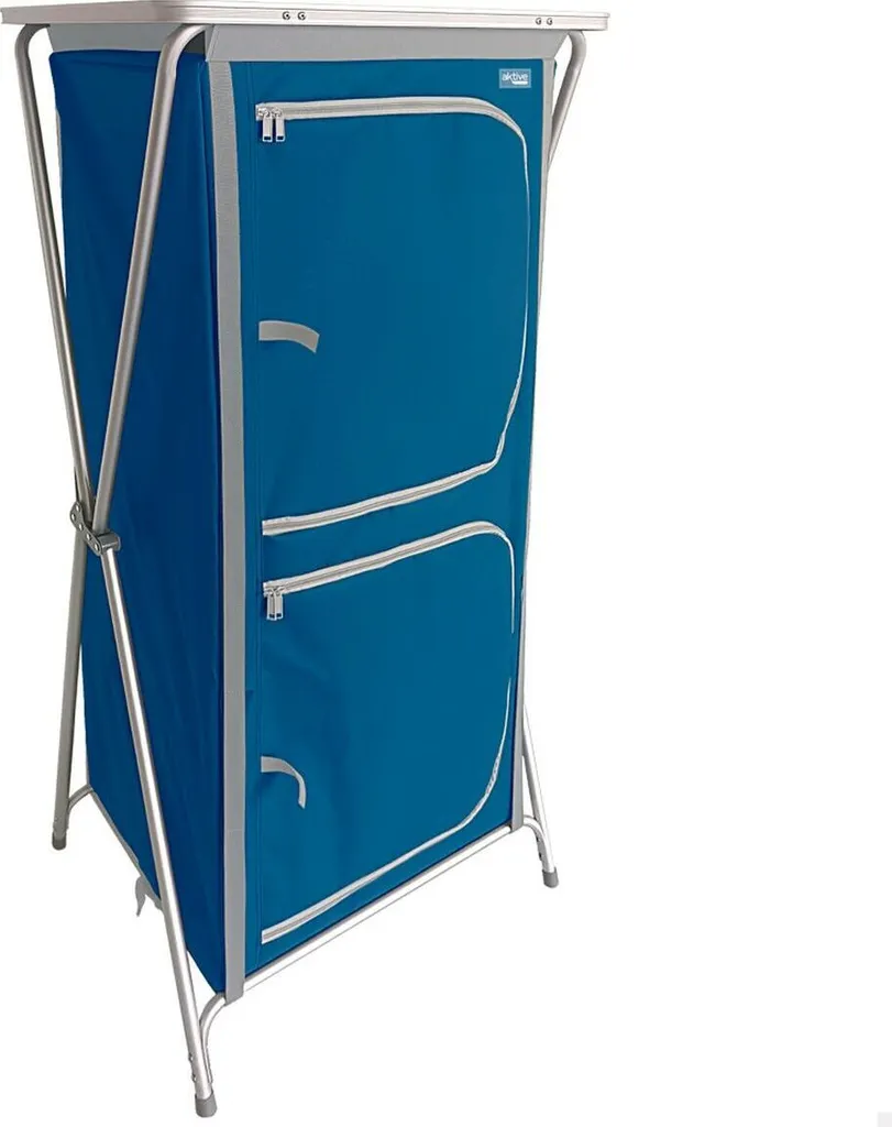 Armoire camping anti-poussière zippée Aktive - Fini le désordre en tente