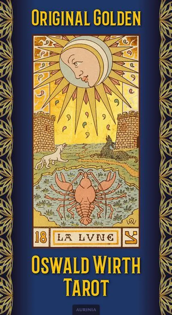 Tarot de Marseille Original Golden Wirth Edition XXL Doré Luxe