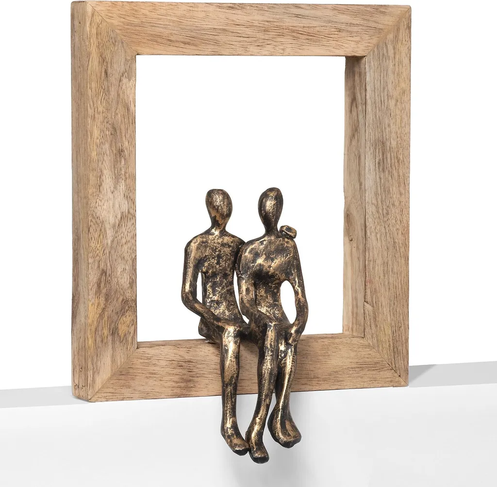 Cadeau Symbolique Être Ensemble | Sculpture Décorative pour Salon