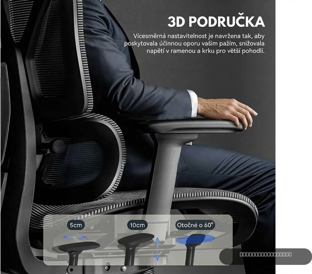 Chaise ergonomique ErgoX idéale pour le télétravail et bureau à domicile - 6