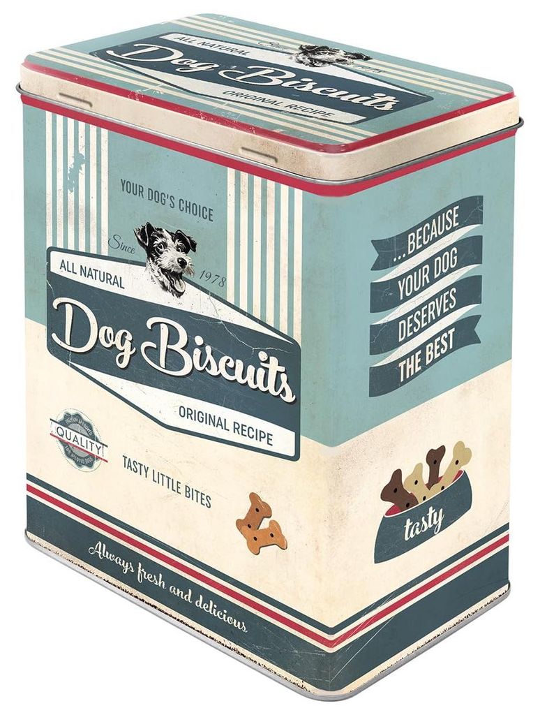 Nostalgic-Art - Vorratsdose L - PfotenSchild - Biscotti per Immagine del prodotto 