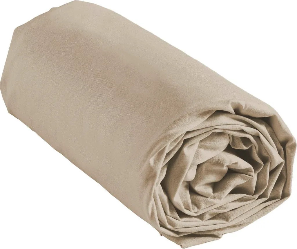 Drap-housse en pur coton LINETTE 160x200 cm : douceur et solidité