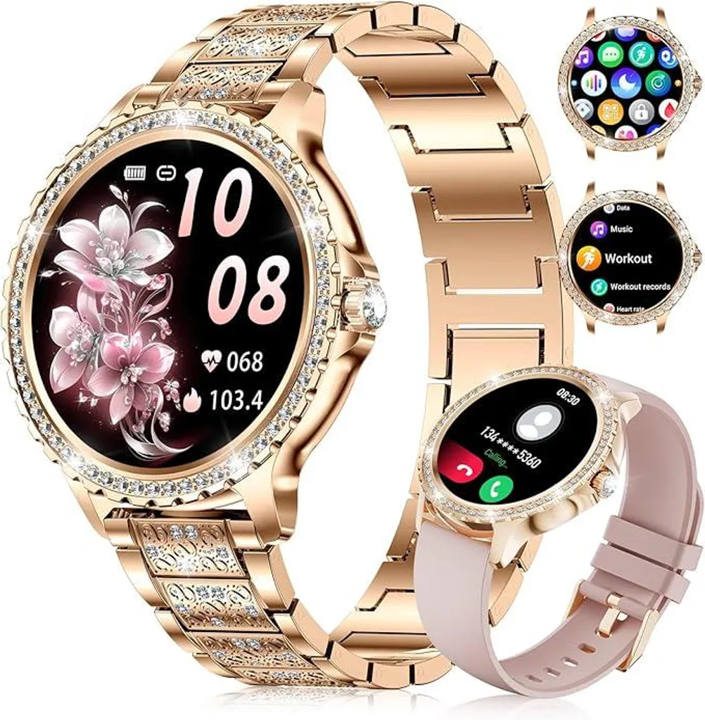 Orologio Smart Donna Oro 2026: Chiamate e Salute in un Design Unico