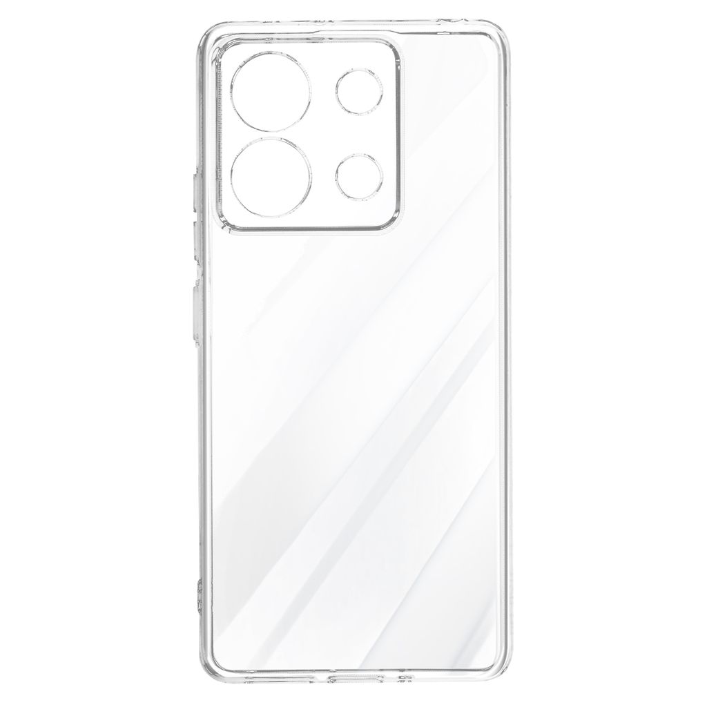 Avizar, Hülle für Xiaomi Redmi Note 13 Pro 5G, Silikon, Kamera geschützt, Transparent